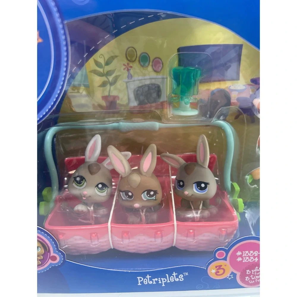 Littlest Pet Shop Hasbro 2009 Petriplets #1332-1334